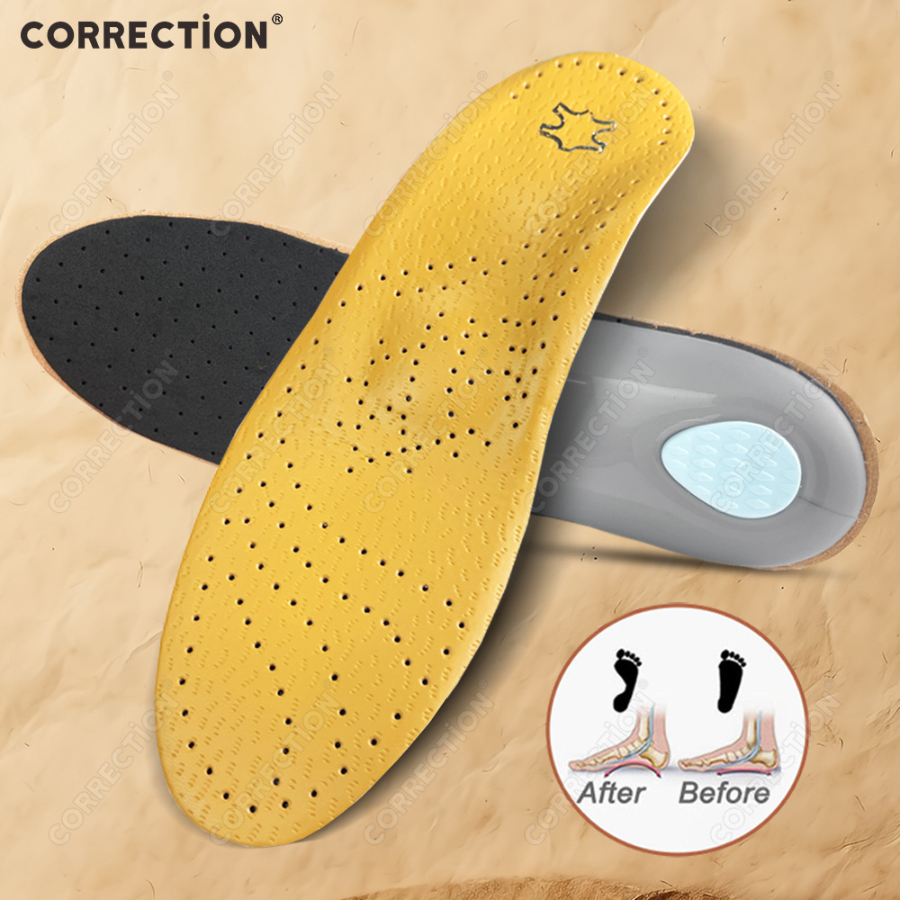 Sneaker Care Products - Palmilhas Ortopédicas de Couro com Suporte