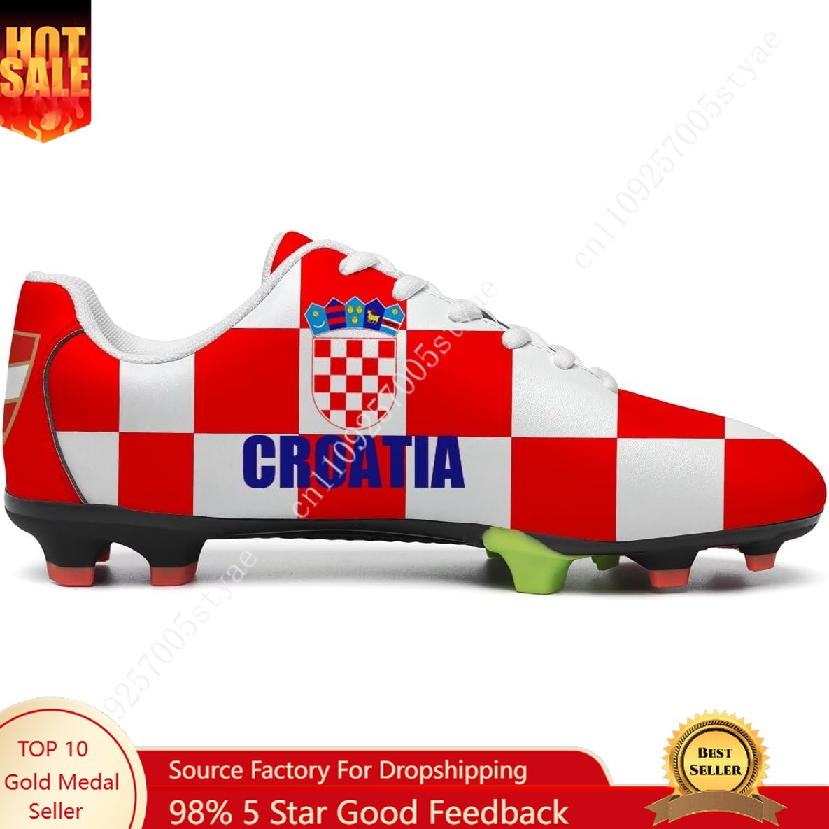 Sneaker Career - Tênis de Futebol com Bandeira da