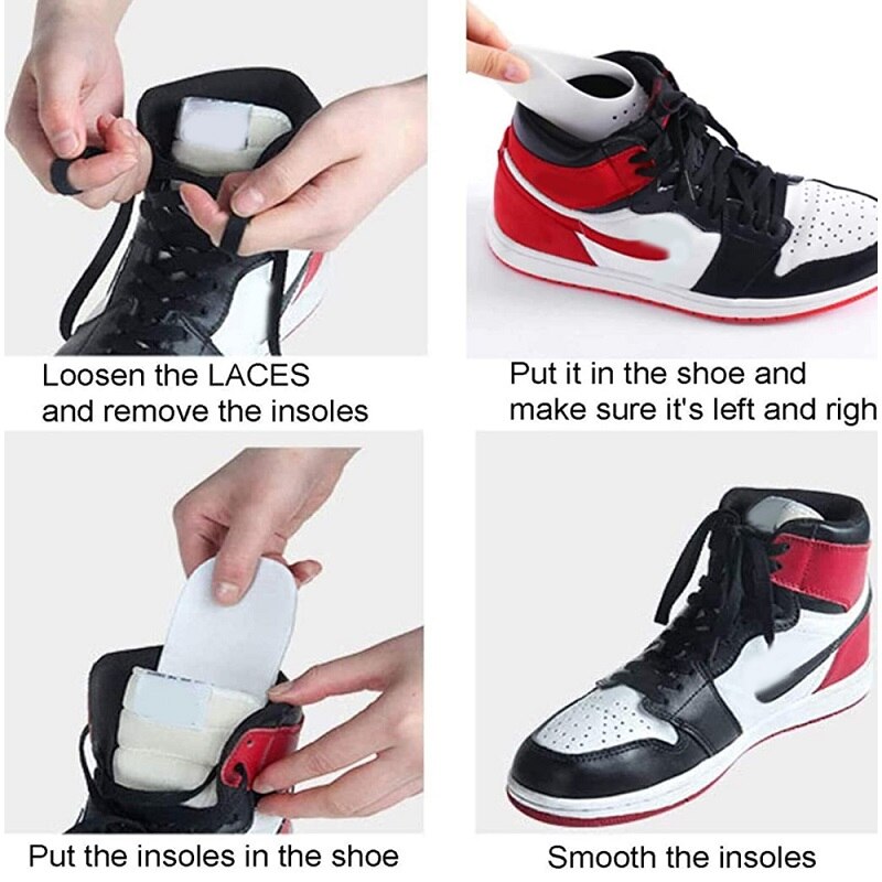 2 pacs novo sapato cuidados tê - Sneaker Care Crease Protector avaliação e preço
