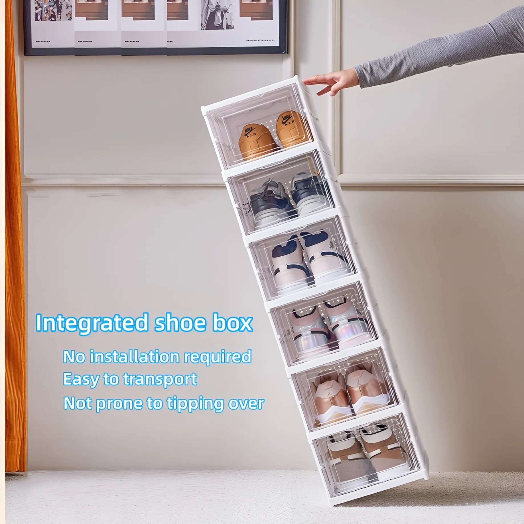6 camadas caixa de sapatos dob - Sneaker Care Shoe Box avaliação e preço