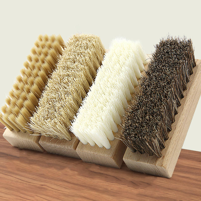 1pc cerdas de porco escova de  - Sneaker Cleaning Kit avaliação e preço