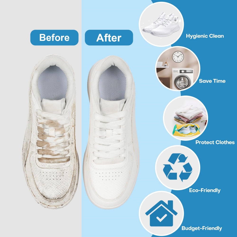 Sacos Reutilizáveis para Limpe - Sneaker Cleaning Kit avaliação e preço