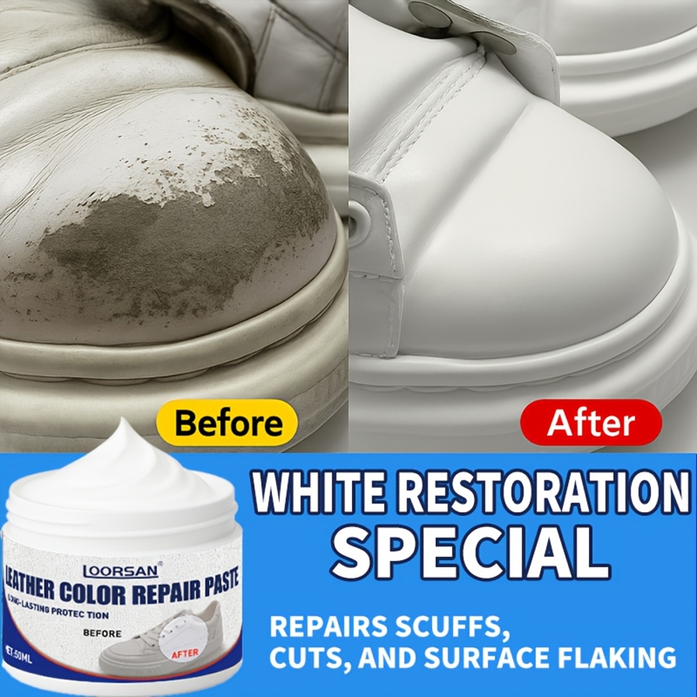 Kit de Reparo de Couro Branco  - Sneaker Care Products avaliação e preço