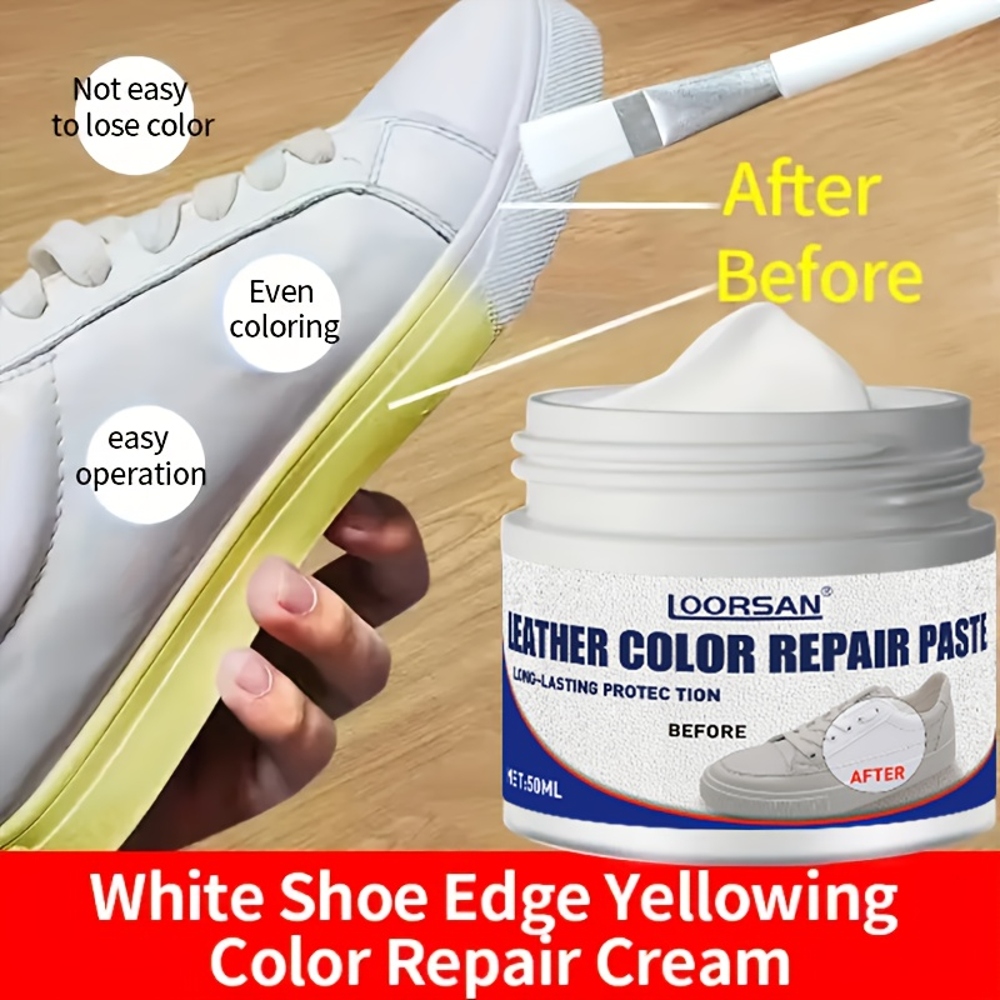 Kit de Reparo de Couro Branco  - Sneaker Care Products avaliação e preço