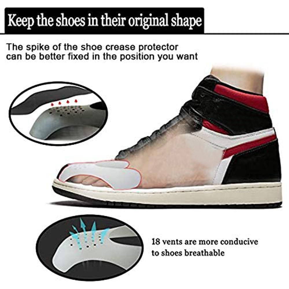 5Pairs Anti Vinco Shoes Protet - Sneaker Care Crease Protector avaliação e preço