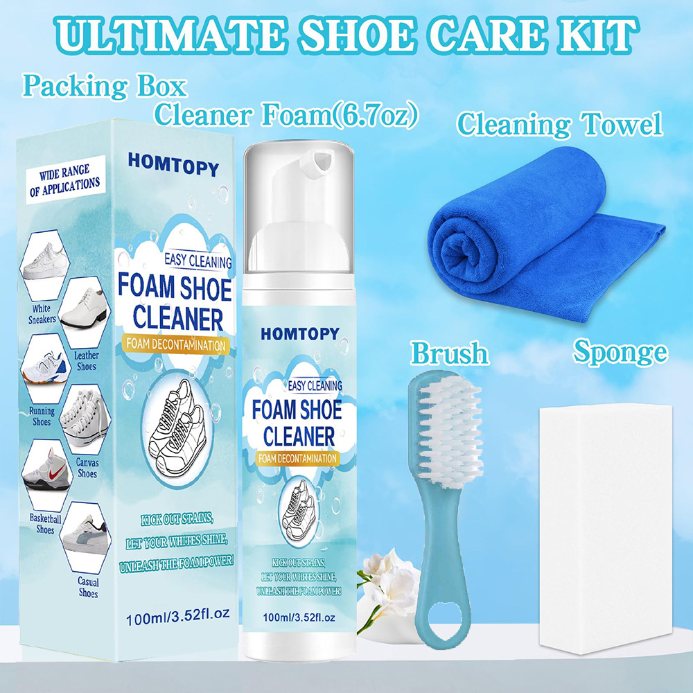 Kit de limpeza de sapatos, lim - Sneaker Cleaning Kit avaliação e preço